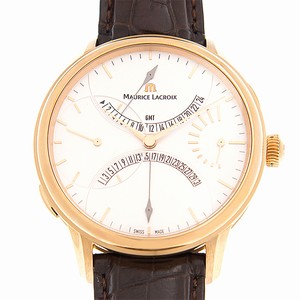 Maurice Lacroix MP7218-PG101-130 MASTERPIECE Manual Wind 18kt Rose Gold 