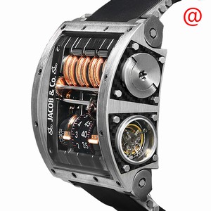 Jacob & Co QT100.20.NS.AA.AHA4D QUENTTIN Manual Wind Titanium 