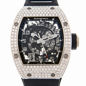 Richard Mille RM010 AH WG MAN SERIES Automatic 18kt White Gold & Diamond 