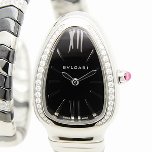 Bulgari SP35BSDBCSD1.1T Quartz Stainless Steel & Diamond