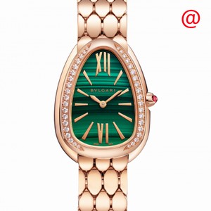 Bulgari 103273 SERPENTI SEDUTTORI Quartz 18kt Rose Gold & Diamonds 