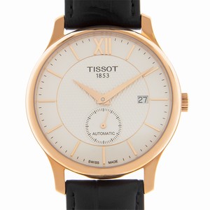 Tissot T063.428.36.038.00 T-TRADITION Automatic Gold-Plated & Stainless Steel 