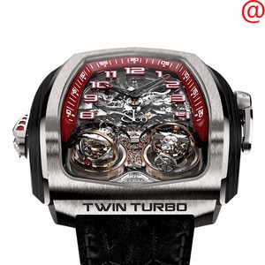 Jacob & Co TT100.21.NS.MK.AWA4D TWIN TURBO Manual Wind Titanium 