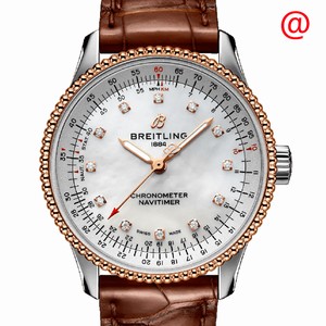 Breitling U17395211A1P2 NAVITIMER 1 Automatic 18kt Rose Gold & Steel 