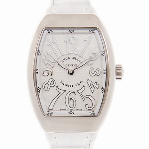 Franck Muller V 29 QZ (AC.BC) VANGUARD Quartz Stainless Steel 