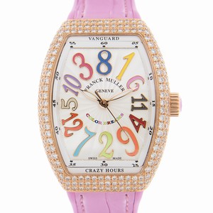 Franck Muller V 32 CH D COL DRM (5N.RS) VANGUARD Automatic 18kt Rose Gold & Diamonds 