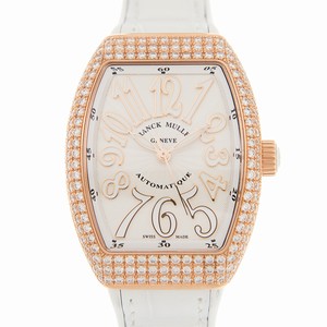 Franck Muller V 32 SC AT FO D (5N.BC) VANGUARD Automatic 18kt Rose Gold & Diamonds 
