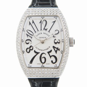 Franck Muller V 32 SC AT FO D (AC.NR)-WHITE VANGUARD Automatic Stainless Steel & Diamonds 
