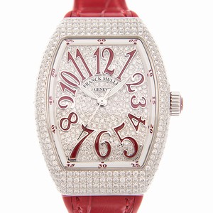 Franck Muller V 35 SC AT FO D CD (AC.RG) VANGUARD Automatic 18kt White Gold & Diamond 