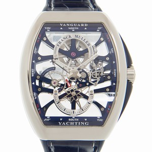 Franck Muller V 45 S6 SQT YACHTING ANC (AC.BL) VANGUARD Manual Wind Stainless Steel 