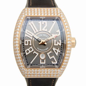 Franck Muller V 45 SC DT D (5NTT) VANGUARD Automatic 18kt Rose Gold & Diamonds 