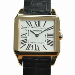 Cartier W2009251 SANTOS Quartz 18kt Rose Gold 