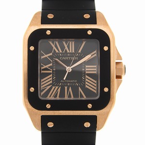 Cartier W20124U2 SANTOS Automatic 18kt Rose Gold 
