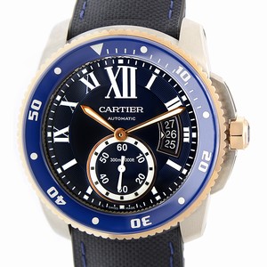 Cartier W2CA0008 CALIBRE DE CARTIER Automatic 18kt Rose Gold & Steel 