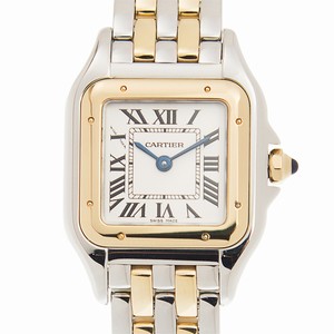 Cartier W2PN0006 PANTHeRE DE CARTIER Quartz 18kt Gold & Steel 