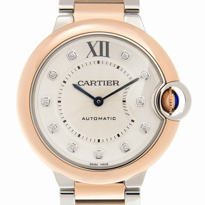 Cartier W3BB0013 BALLON BLEU Automatic 18kt Rose Gold & Steel 