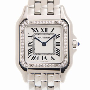 Cartier W4PN0008 PANTHeRE DE CARTIER Quartz Stainless Steel & Diamonds 