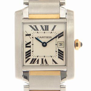 Cartier W51012Q4 TANK Quartz Stainless Steel 