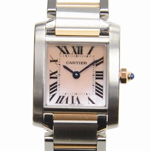 Cartier W51027Q4 TANK Quartz Stainless Steel 