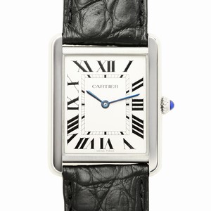 Cartier W5200003 TANK Quartz Stainless Steel 