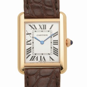 Cartier W5200024 TANK Quartz 18kt Rose Gold 