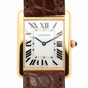 Cartier W5200025 TANK Quartz 18kt Rose Gold & Steel 
