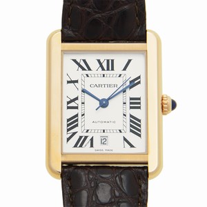 Cartier W5200026 TANK Automatic 18kt Rose Gold & Steel 