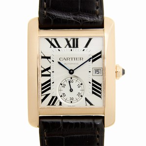 Cartier W5330001 TANK Automatic 18kt Rose Gold 