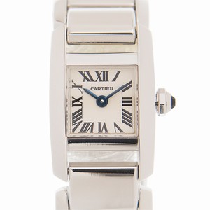 Cartier W650029H TANK Quartz 18kt White Gold 