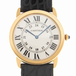 Cartier W6700455 RONDE SOLO DE CARTIER Quartz 18kt Yellow Gold 