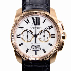 Cartier W7100044 CALIBRE DE CARTIER Automatic 18kt Rose Gold 