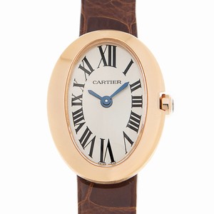 Cartier W8000017 BAIGNOIRE Quartz 18kt Rose Gold 