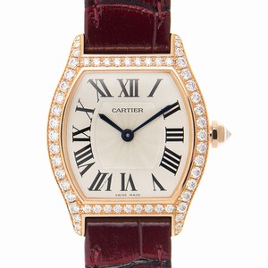 Cartier WA501006 TORTUE Manual Wind 18kt Rose Gold & Diamonds 