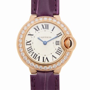 Cartier WE900251 BALLON BLEU Quartz 18kt Rose Gold & Diamonds 