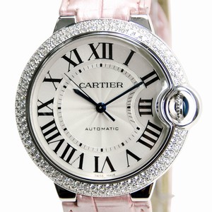Cartier WE900651 BALLON BLEU Automatic 18kt White Gold & Diamond 