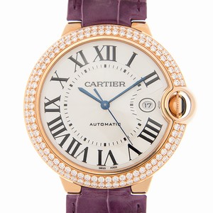 Cartier WE900851 BALLON BLEU Automatic 18kt Rose Gold & Diamonds 