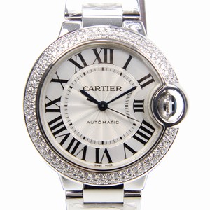 Cartier WE902035 BALLON BLEU Automatic 18kt White Gold & Diamond 