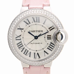 Cartier WE902037 BALLON BLEU Automatic 18kt White Gold & Diamond 