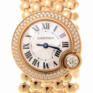 Cartier WE902057 BALLON BLEU Quartz 18kt Rose Gold & Diamonds 