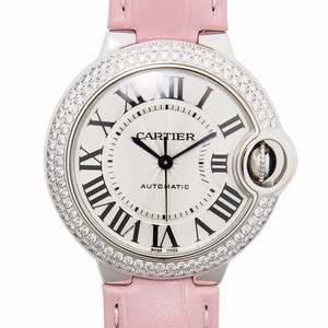 Cartier WE902067 BALLON BLEU Automatic 18kt White Gold & Diamond 