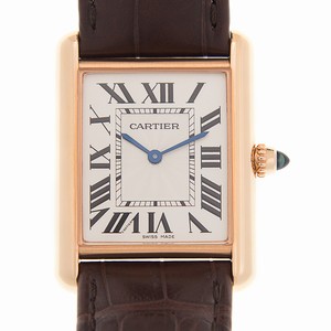 Cartier WGTA0011 TANK Manual Wind 18kt Rose Gold 