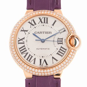 Cartier WJBB0009 BALLON BLEU Automatic 18kt Rose Gold & Diamonds 