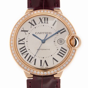 Cartier WJBB0035 BALLON BLEU Automatic 18kt Rose Gold & Diamonds 