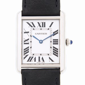 Cartier WSTA0028 TANK Quartz Stainless Steel 