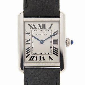 Cartier WSTA0030 TANK Quartz Stainless Steel 