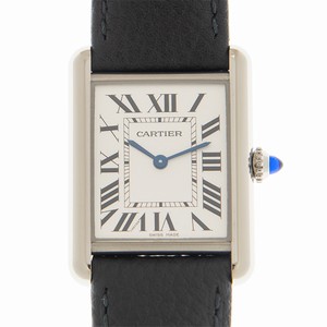 Cartier WSTA0041 TANK Quartz Stainless Steel 