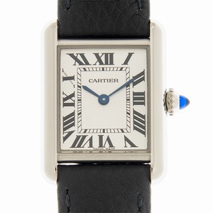 Cartier WSTA0042 TANK Quartz Stainless Steel 